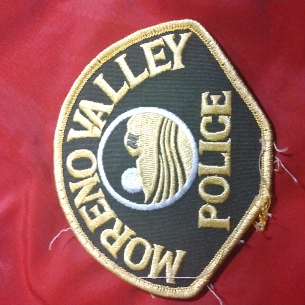 Moreno Valley Police, (California) Patch